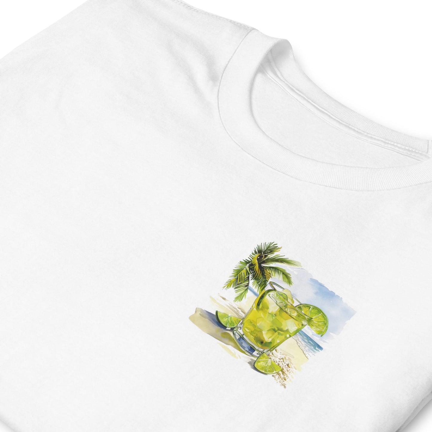 Caipirinha Chest Design Short-Sleeve Unisex T-Shirt