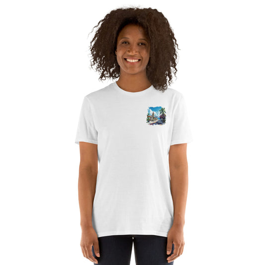 Cartagena Chest Design Short-Sleeve Unisex T-Shirt