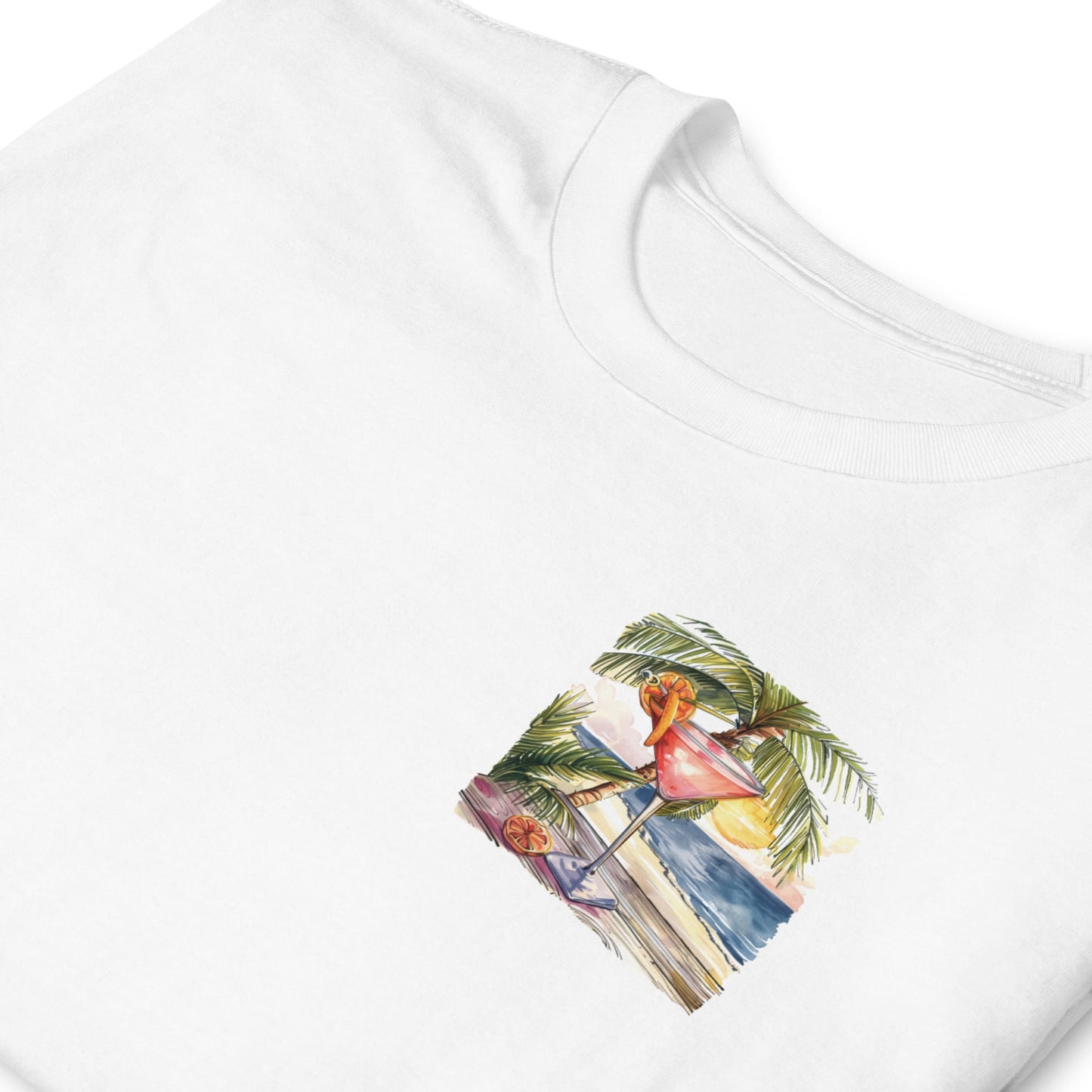 Cosmopolitan Chest Design Short-Sleeve Unisex T-Shirt