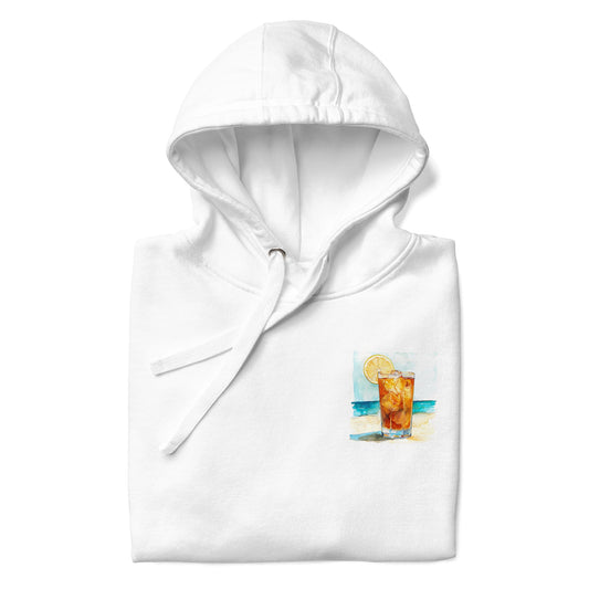 Long Island Ice Tea Chest Design Unisex Hoodie