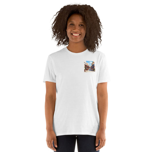 Marrakesh Chest Design Short-Sleeve Unisex T-Shirt