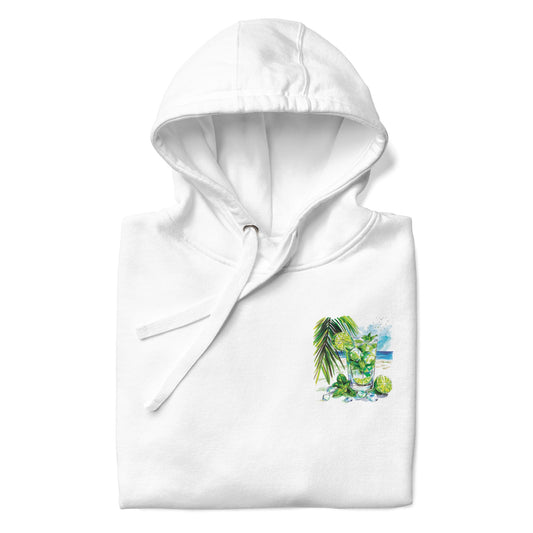 Mojito Chest Design Unisex Hoodie