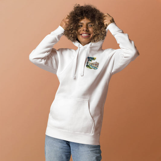 Porto Chest Design Unisex Hoodie