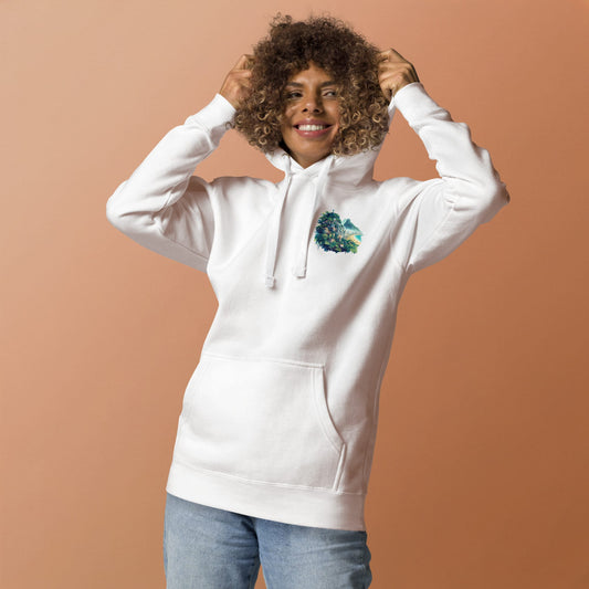 Rio de Janerio Chest Design Unisex Hoodie