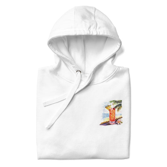 Singapore Sling Chest Design Unisex Hoodie