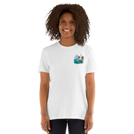 Zanzibar Chest Design Short-Sleeve Unisex T-Shirt