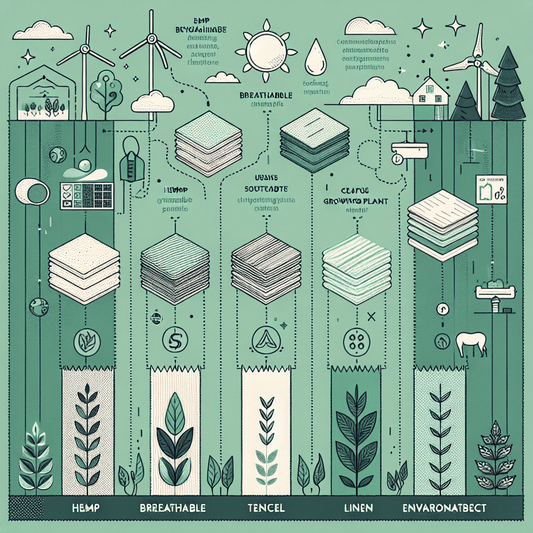 Beyond Organic Cotton: Decoding Sustainable Fabrics Like Hemp, Tencel, and Linen.