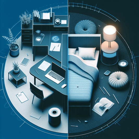 I Work From Home: How to Separate Your Workspace from Your Rest Space for Better Sleep.