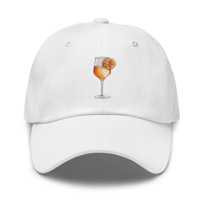 Aperol Spritz Cocktail Design Embroidery Hat - Swagodin