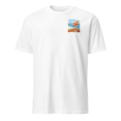 Aperol Spritz Chest Design Short-Sleeve Unisex T-Shirt