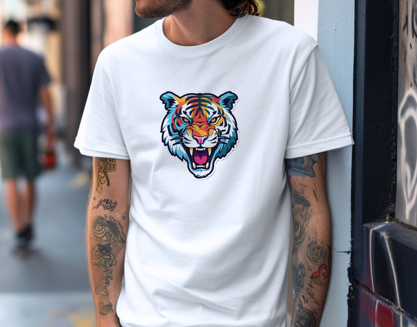 Avant-Garde Tiger Vision Soft Unisex T-Shirt - Swagodin