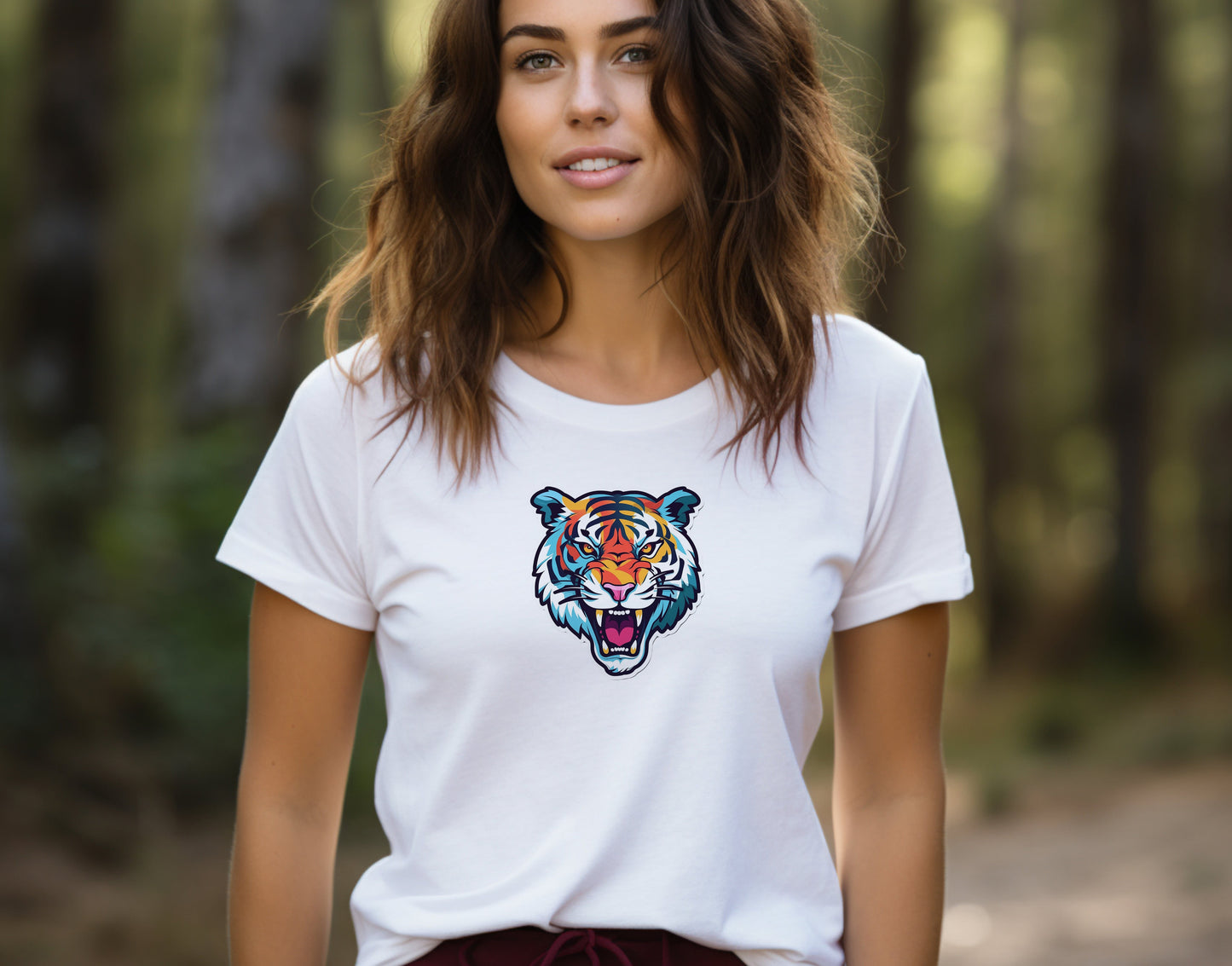 Avant-Garde Tiger Vision Soft Unisex T-Shirt - Swagodin