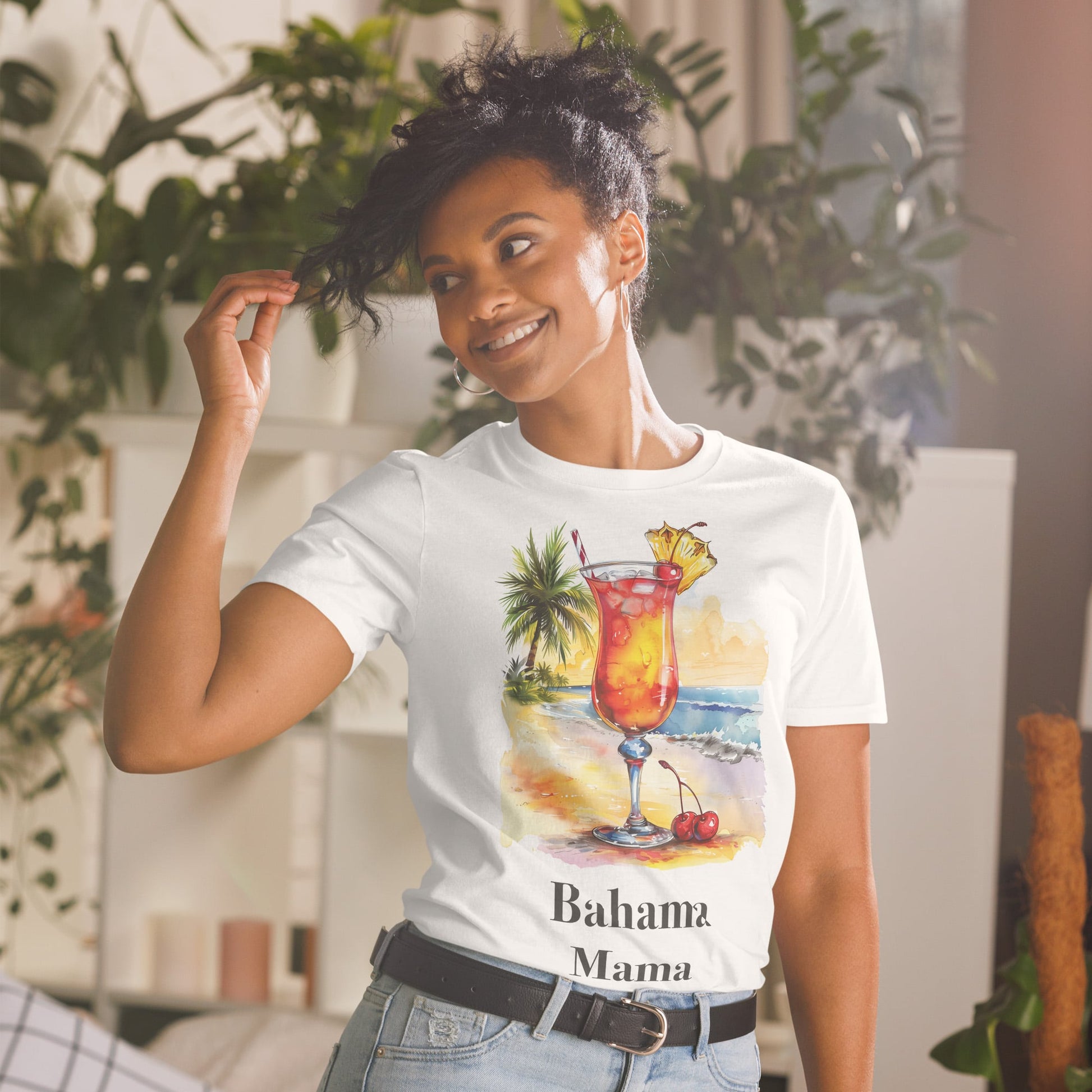 Bahama Mama Cocktail Design Soft T-Shirt - Swagodin