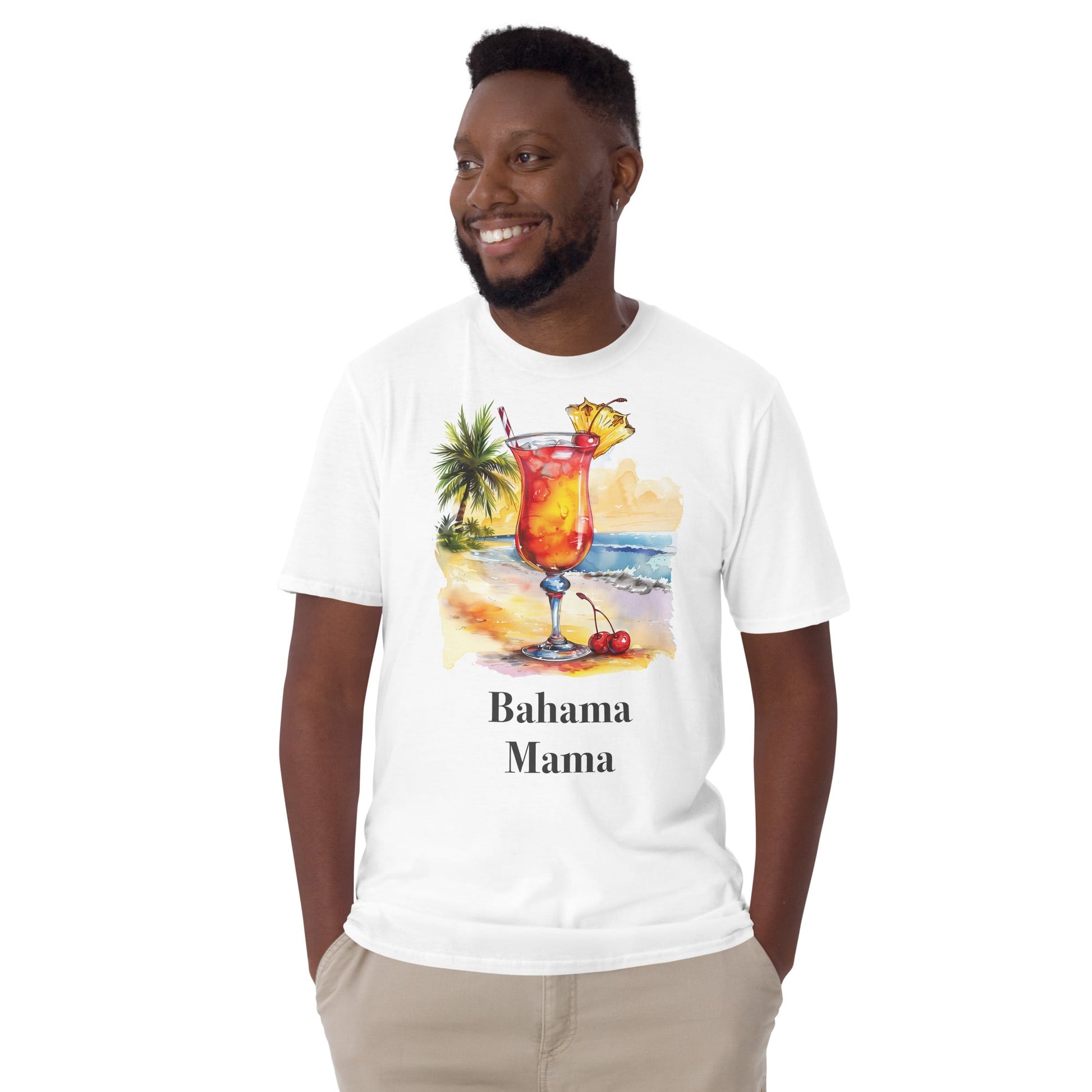 Bahama Mama Cocktail Design Soft T-Shirt - Swagodin