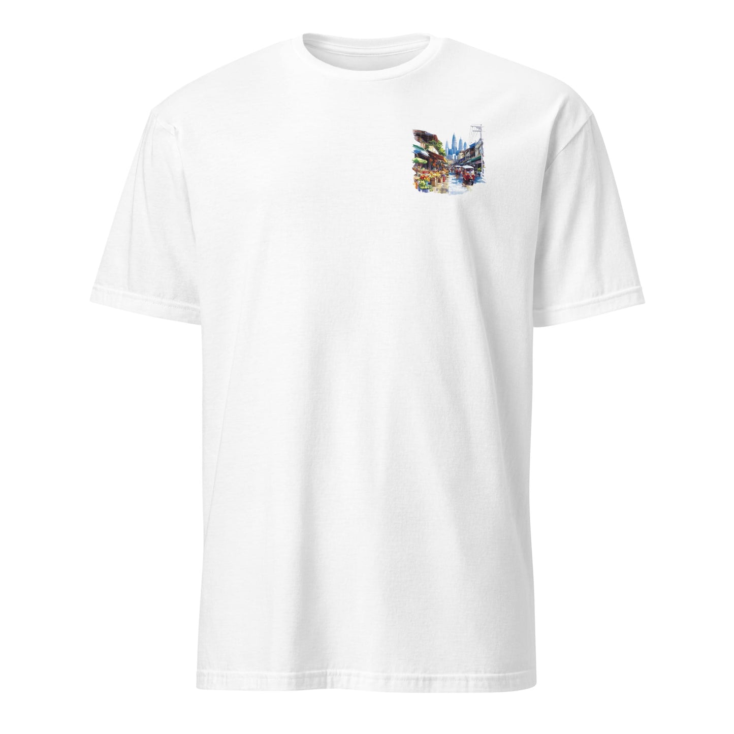Bangkok Chest Design Short-Sleeve Unisex T-Shirt