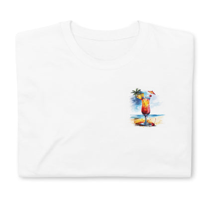 Barbados Chest Design Short-Sleeve Unisex T-Shirt