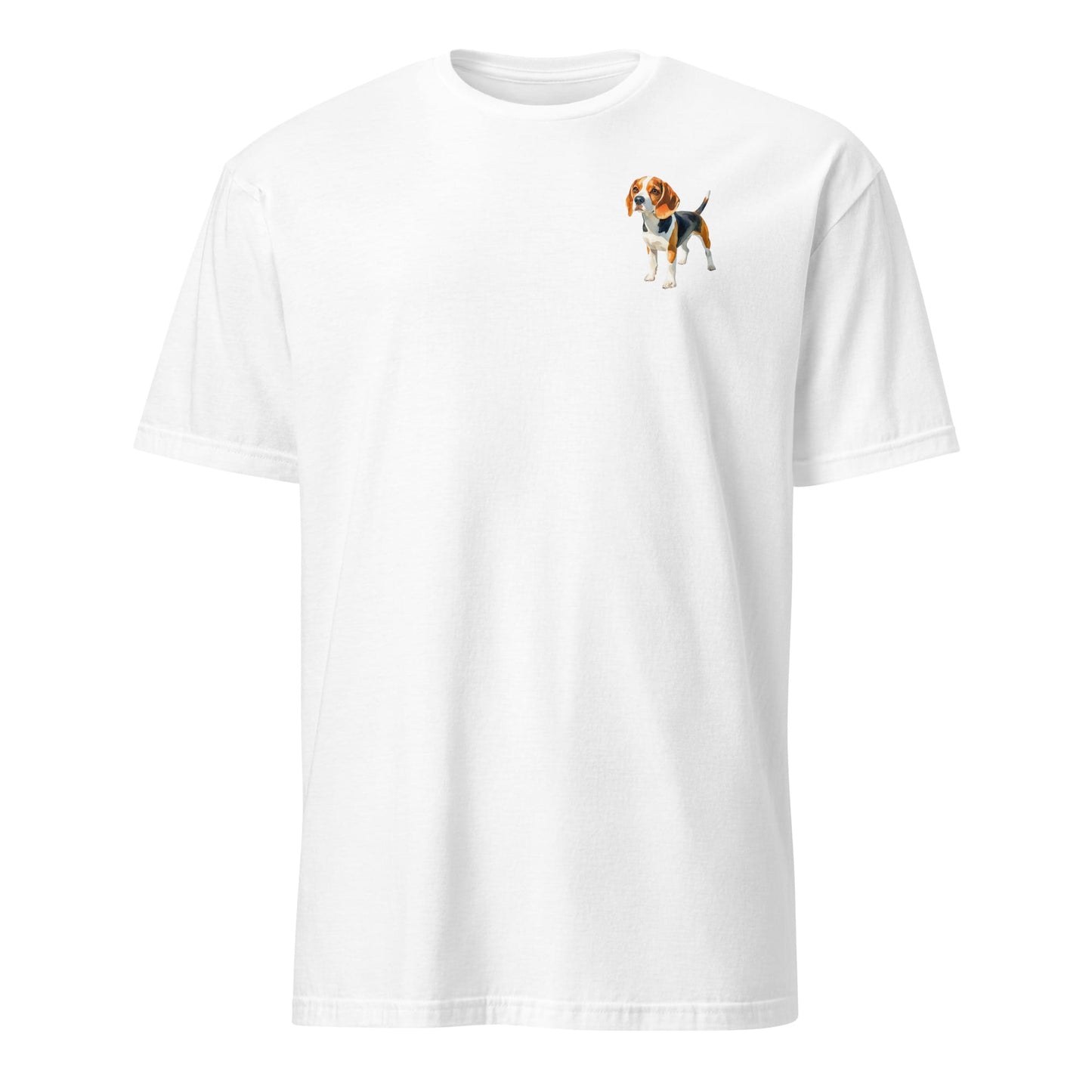 Beagle Chest Design Short-Sleeve Unisex T-Shirt