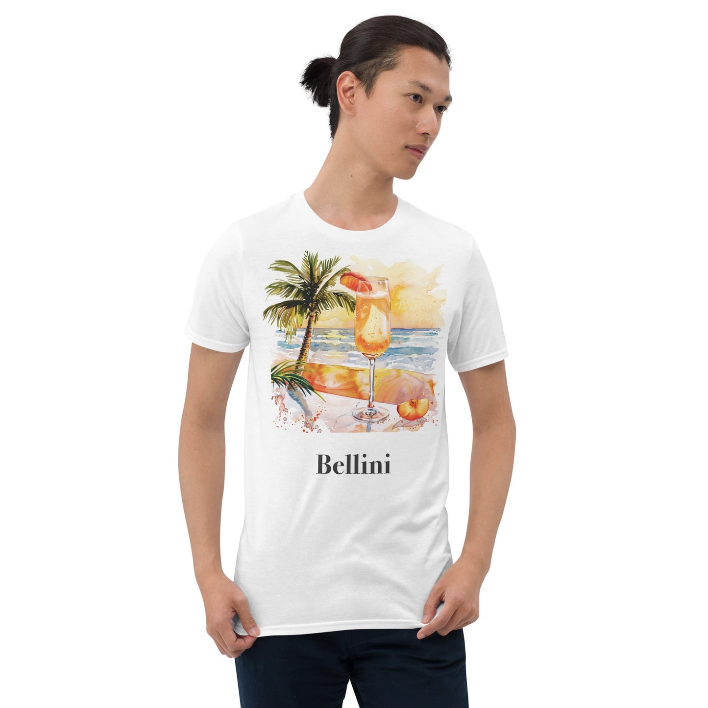 Bellini Cocktail Design Soft T-Shirt - Swagodin