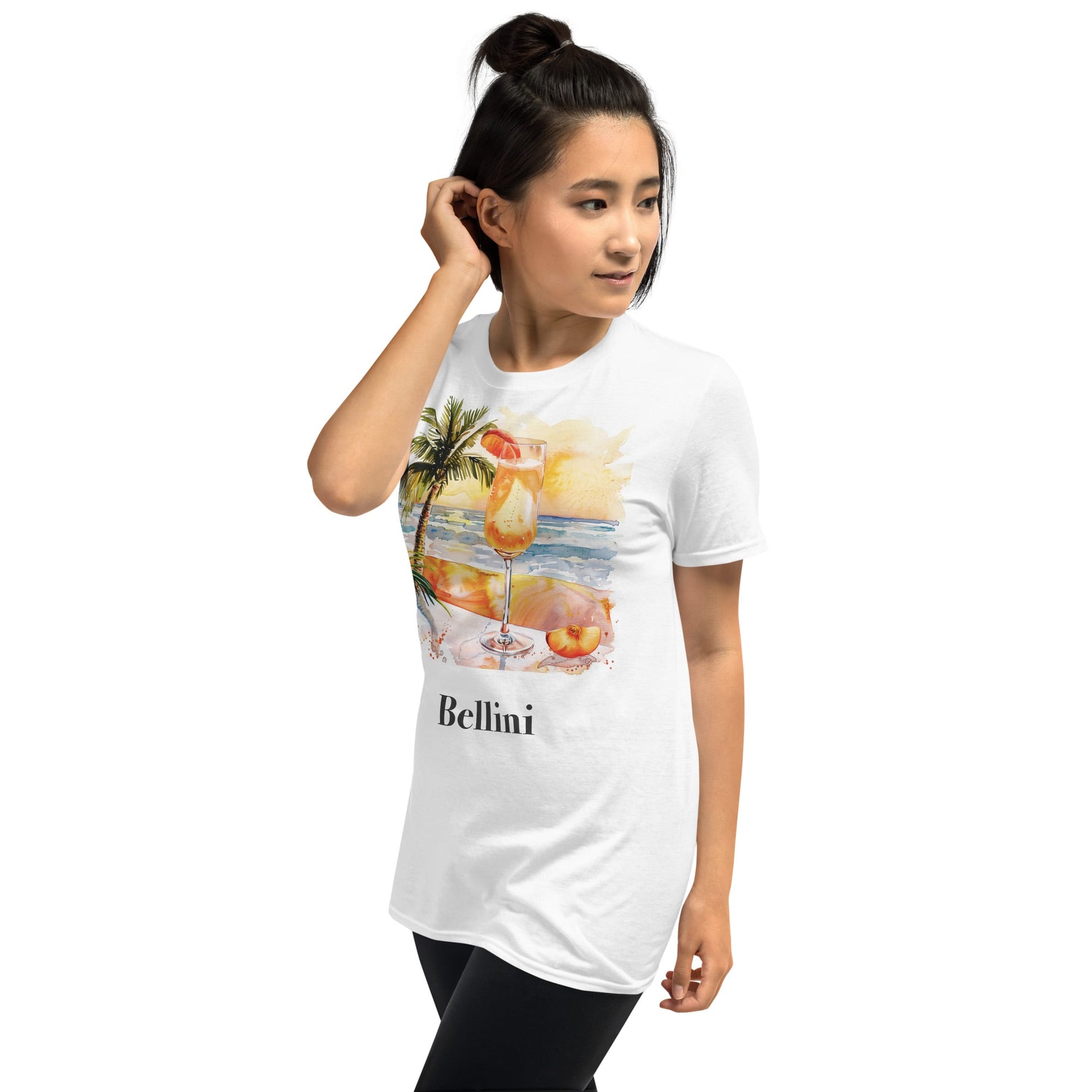 Bellini Cocktail Design Soft T-Shirt - Swagodin