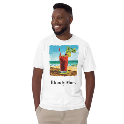 Bloody Mary Cocktail Design Soft T-Shirt - Swagodin