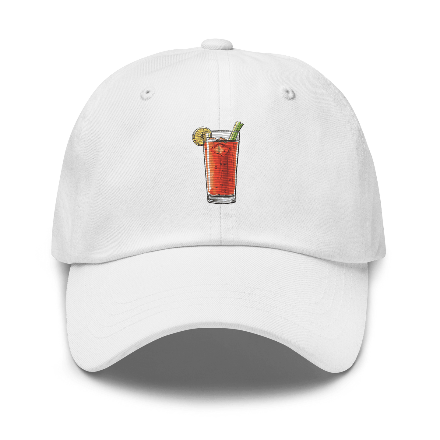 Bloody Mary Cocktail Design Embroidery Hat - Swagodin