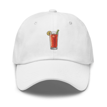 Bloody Mary Cocktail Design Embroidery Hat - Swagodin