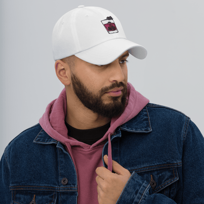 Bramble Cocktail Design Embroidery Hat - Swagodin