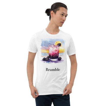 Bramble Cocktail Design Soft T-Shirt - Swagodin