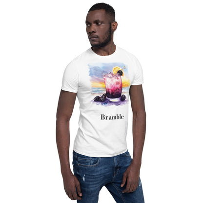 Bramble Cocktail Design Soft T-Shirt - Swagodin