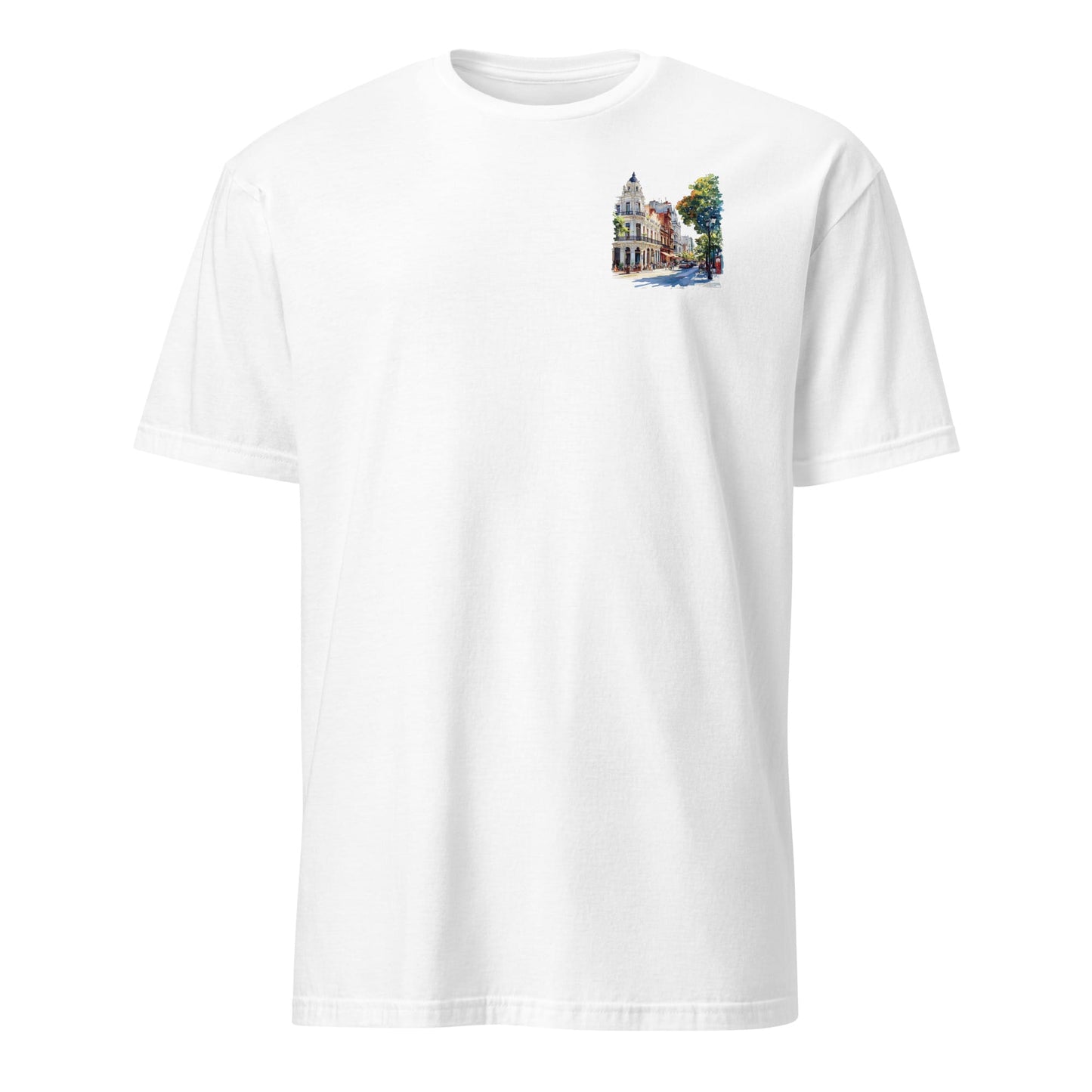 Buenos Aires Chest Design Short-Sleeve Unisex T-Shirt