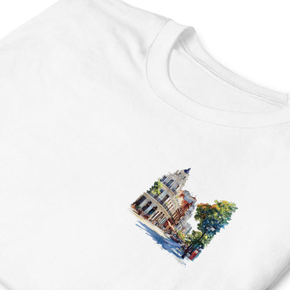 Buenos Aires Chest Design Short-Sleeve Unisex T-Shirt