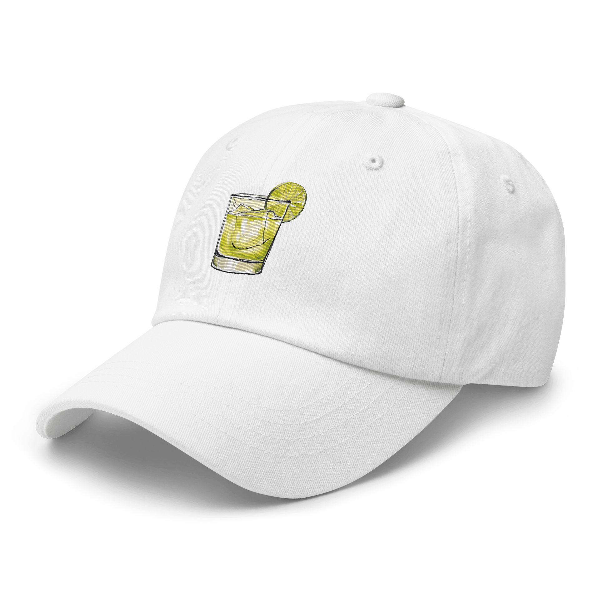 Caipirinha Cocktail Design Embroidery Hat - Swagodin