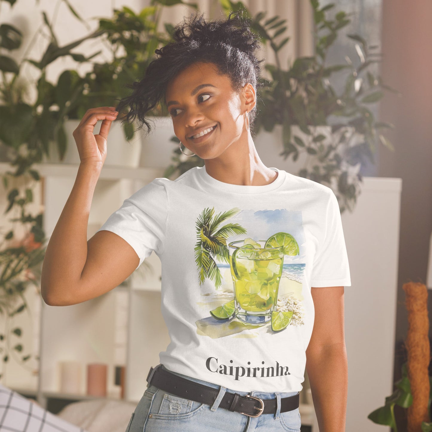 Caipirinha Cocktail Design Soft T-Shirt - Swagodin