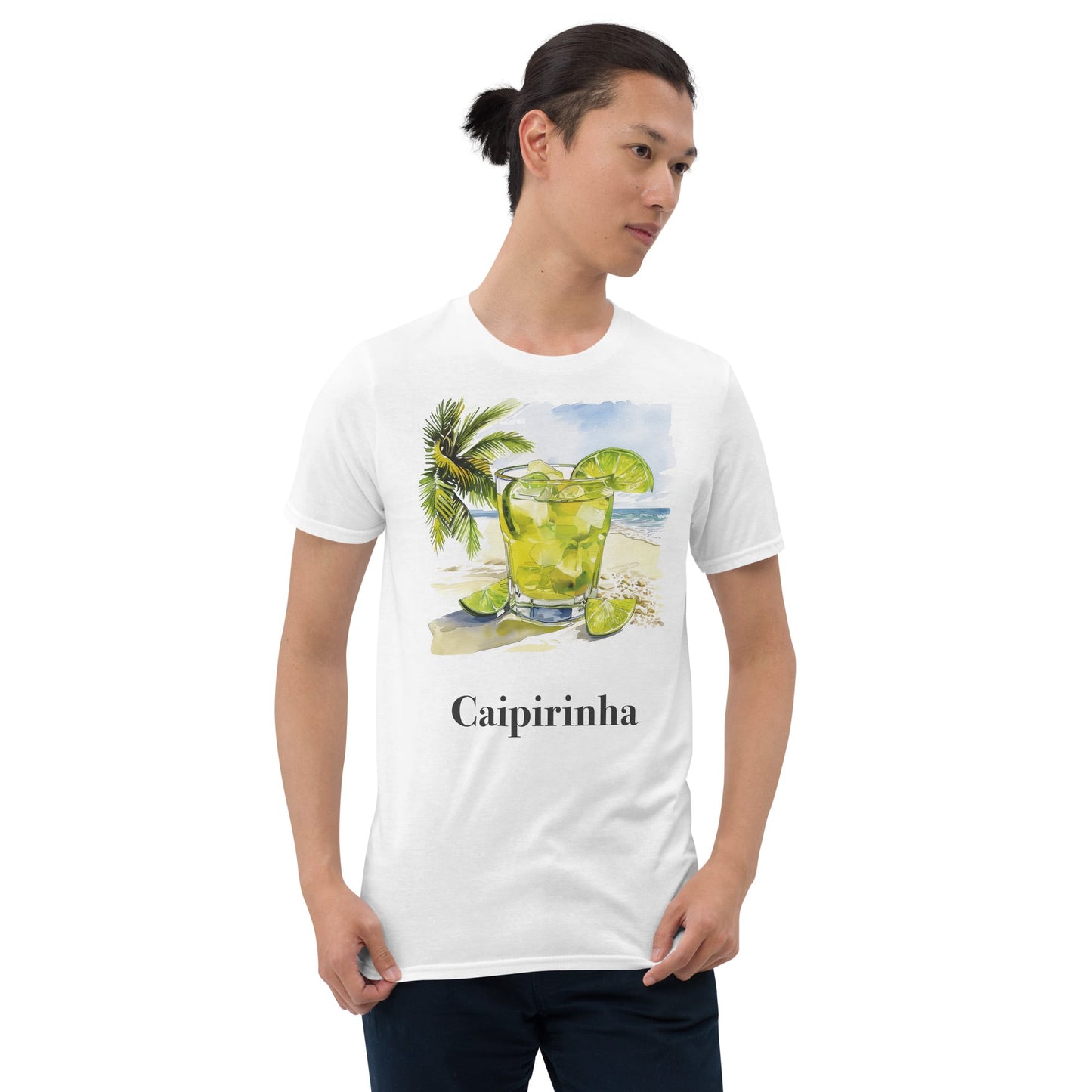 Caipirinha Cocktail Design Soft T-Shirt - Swagodin