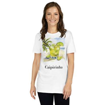 Caipirinha Cocktail Design Soft T-Shirt - Swagodin