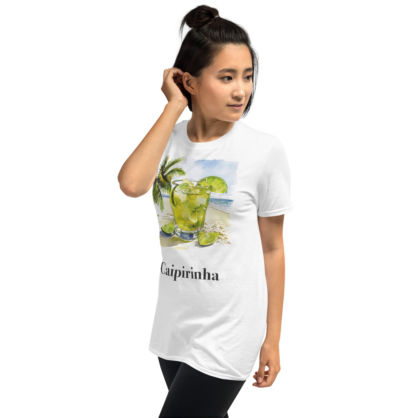 Caipirinha Cocktail Design Soft T-Shirt - Swagodin