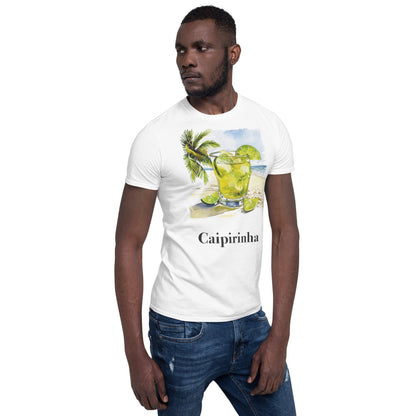 Caipirinha Cocktail Design Soft T-Shirt - Swagodin