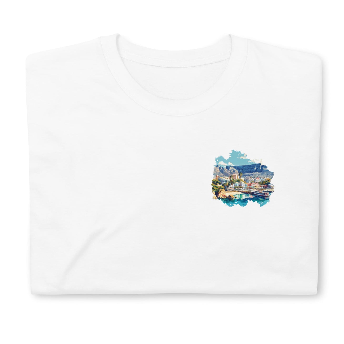 Cape Town Chest Design Short-Sleeve Unisex T-Shirt