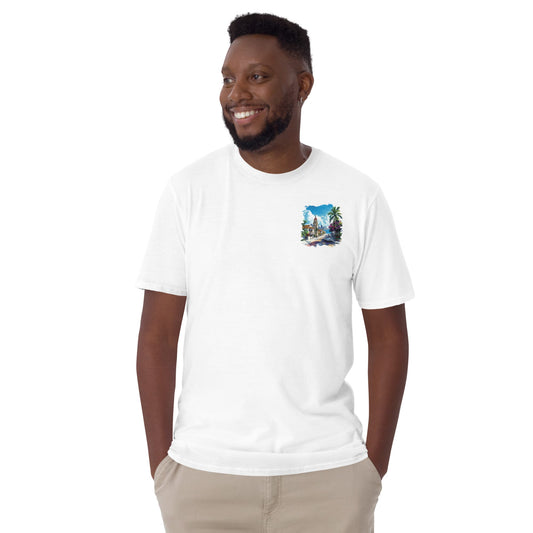 Cartagena Chest Design Short-Sleeve Unisex T-Shirt