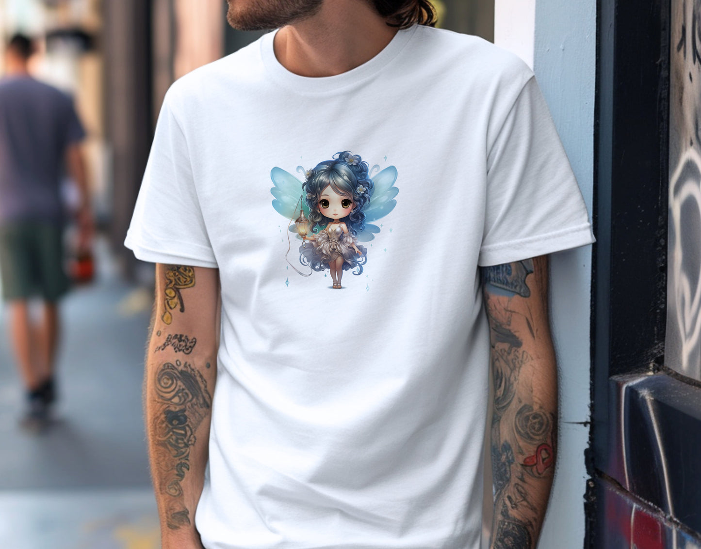 Celestial Stardust Chibi Fairy Soft Unisex T-Shirt - Swagodin