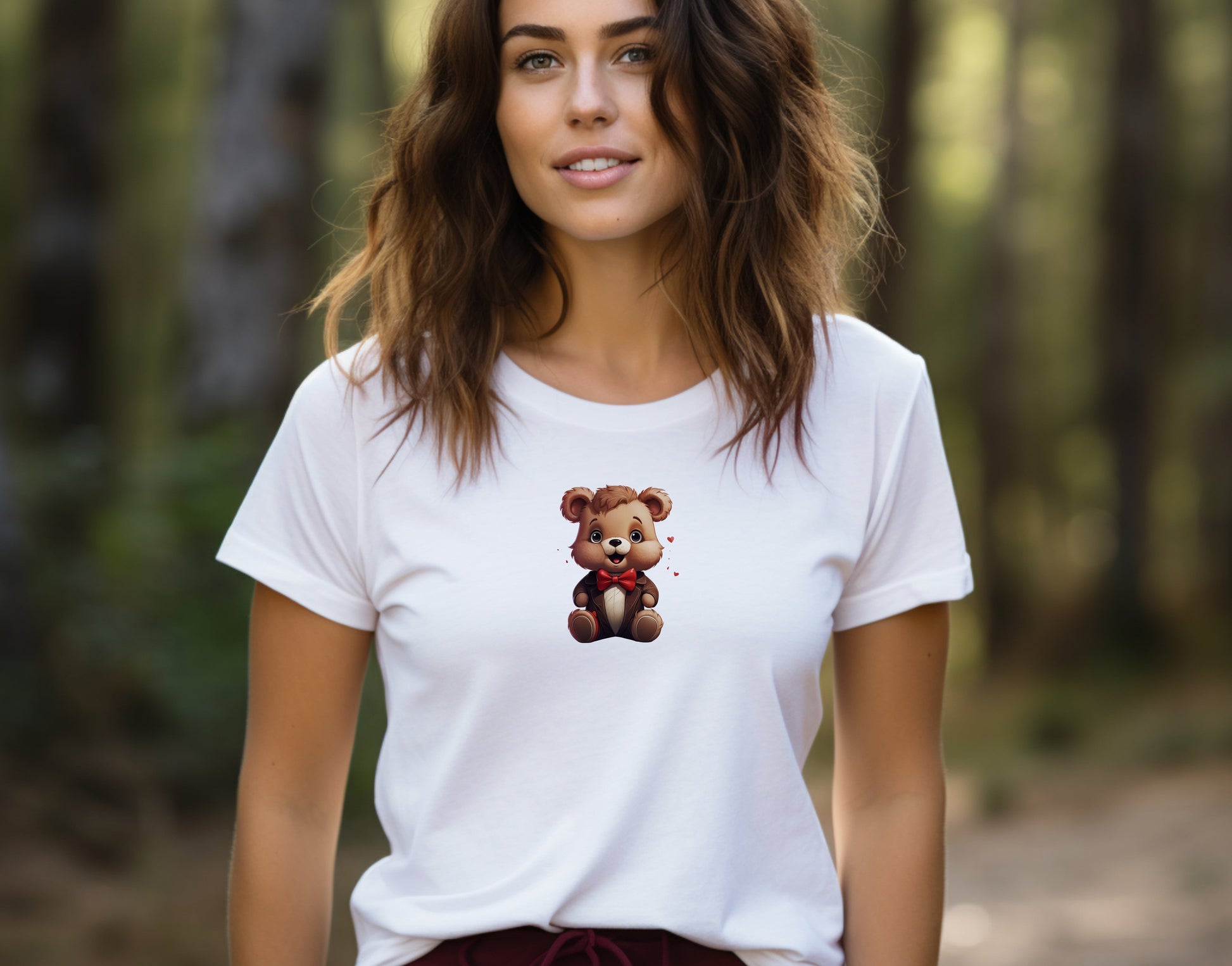 Chibi Teddy Bliss Soft Unisex T-Shirt - Swagodin