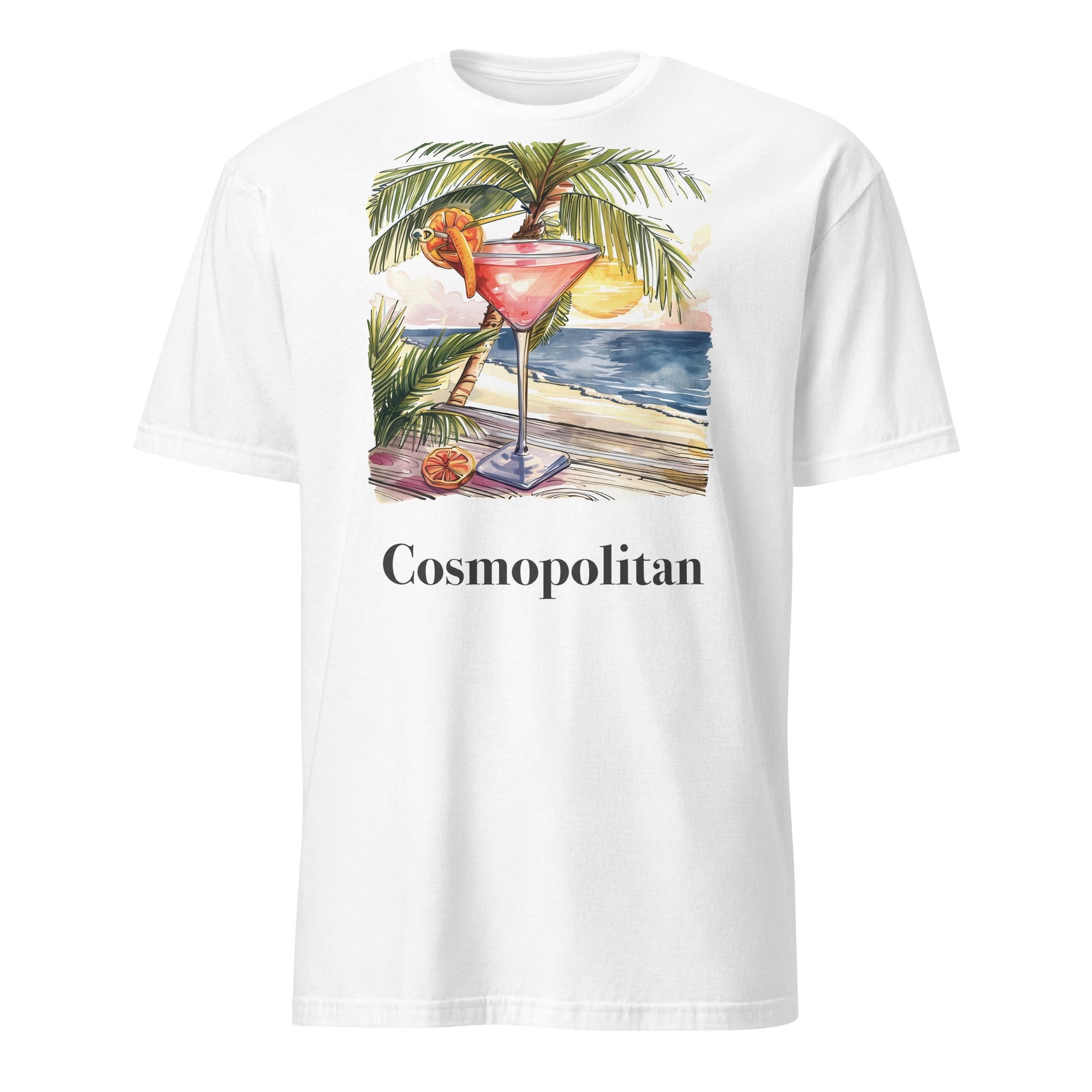 Cosmopolitan Cocktail Design Soft T-Shirt - Swagodin