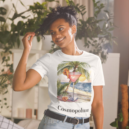 Cosmopolitan Cocktail Design Soft T-Shirt - Swagodin