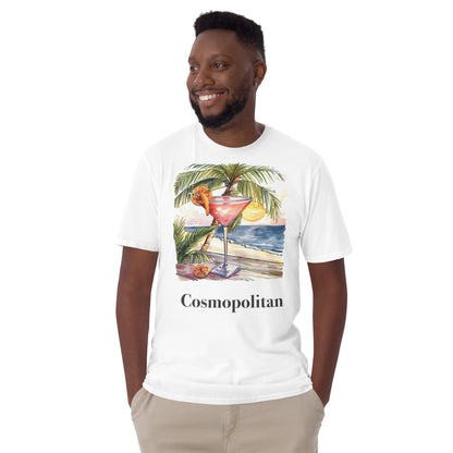 Cosmopolitan Cocktail Design Soft T-Shirt - Swagodin