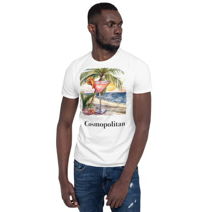 Cosmopolitan Cocktail Design Soft T-Shirt - Swagodin