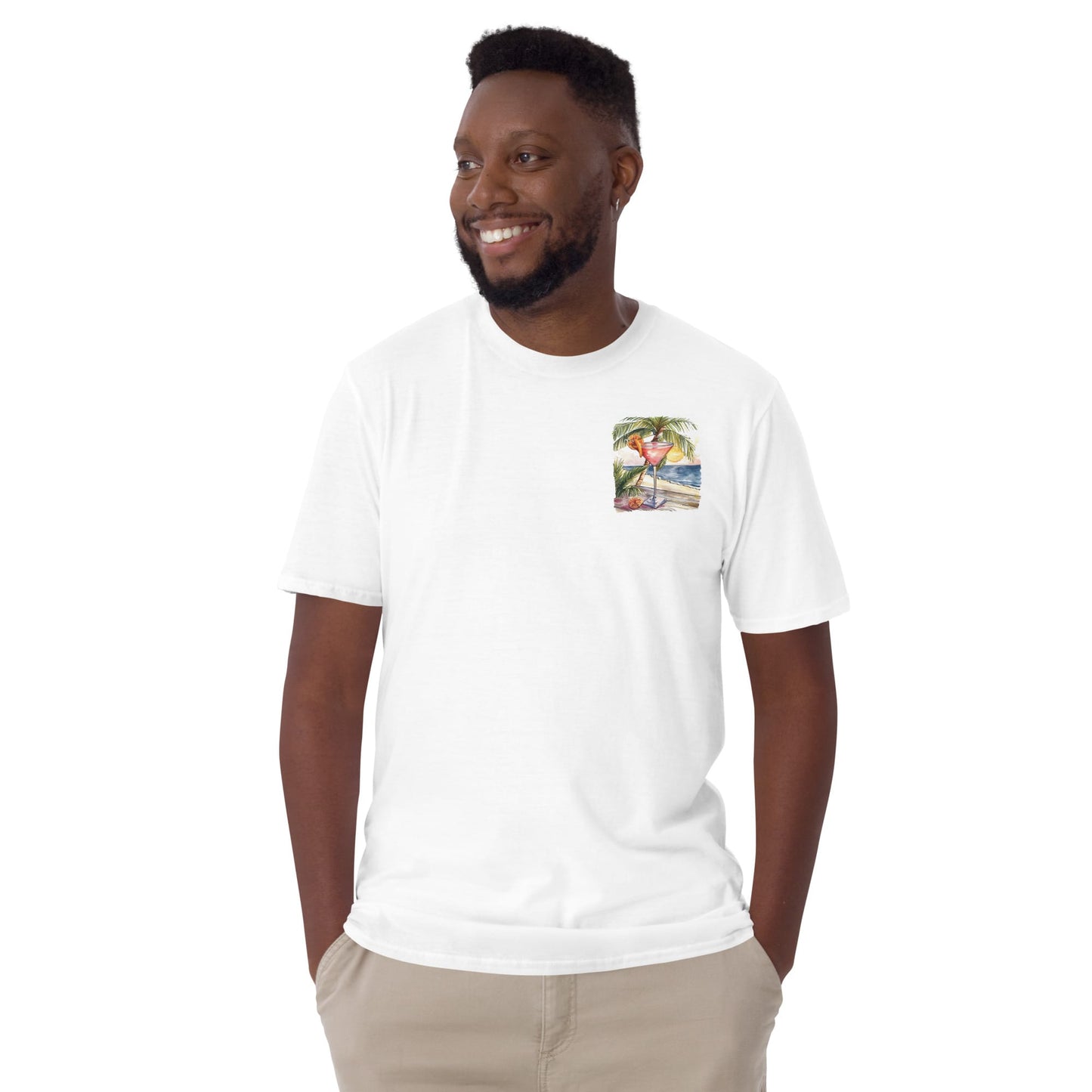Cosmopolitan Chest Design Short-Sleeve Unisex T-Shirt