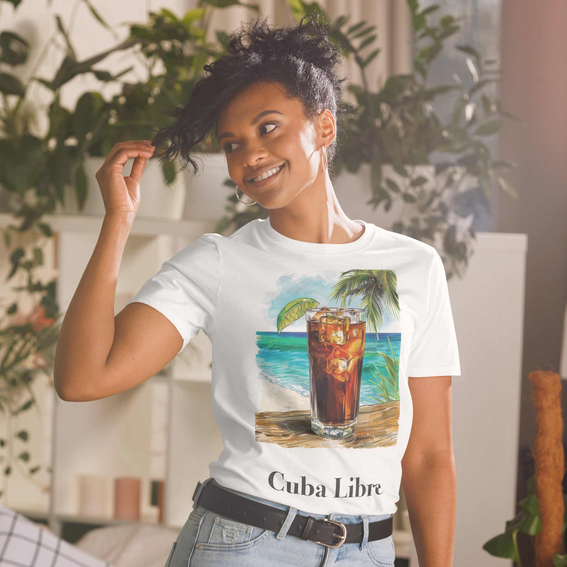 Cuba Libre  Cocktail Design Soft T-Shirt - Swagodin