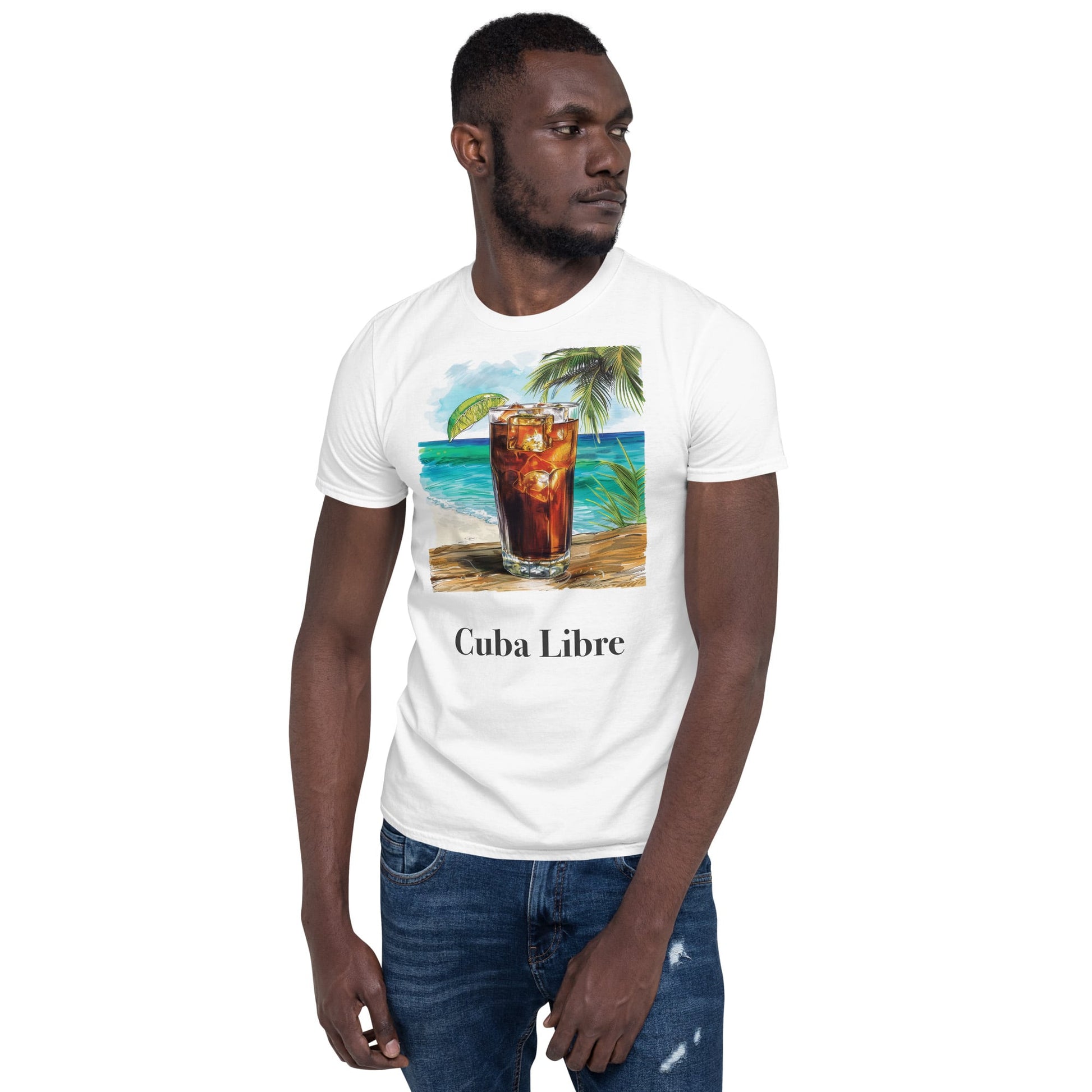 Cuba Libre  Cocktail Design Soft T-Shirt - Swagodin