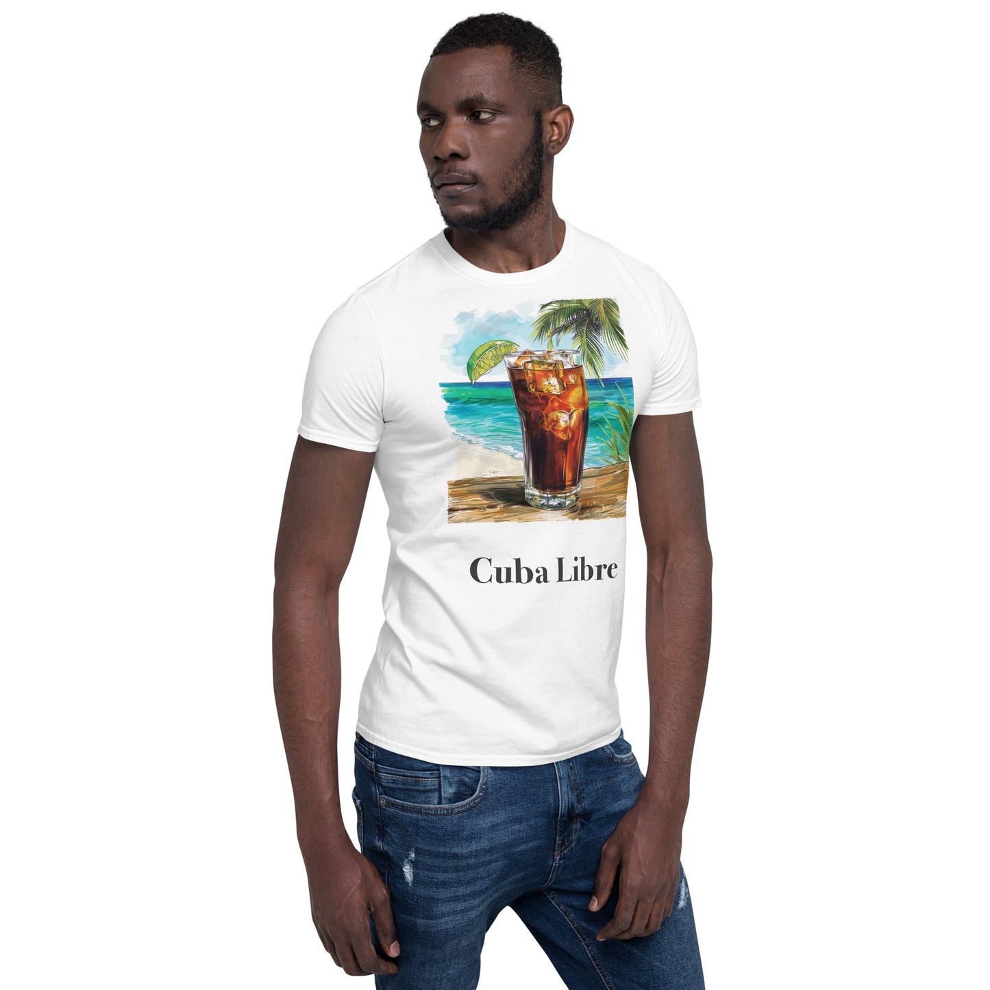 Cuba Libre  Cocktail Design Soft T-Shirt - Swagodin