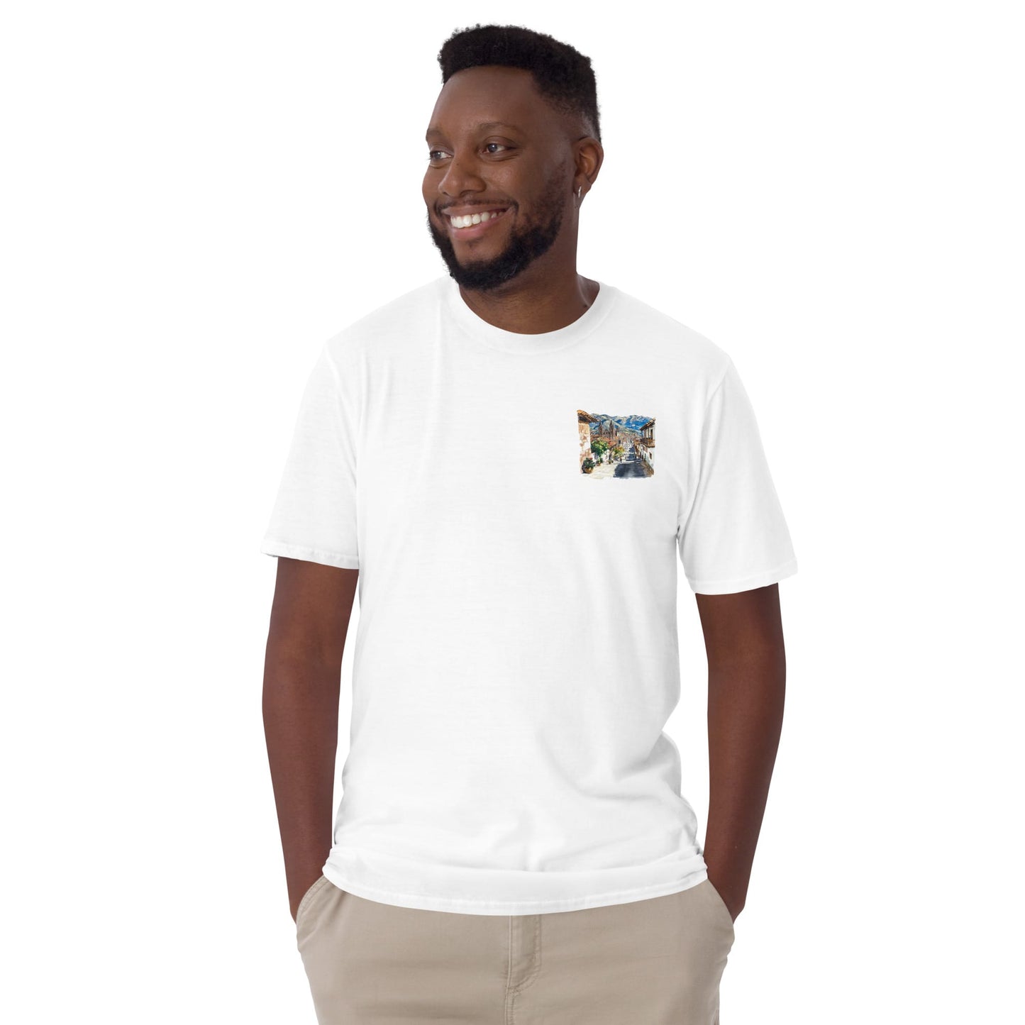Cusco Chest Design Short-Sleeve Unisex T-Shirt